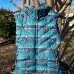 Patagonia Plaid Puffer Vest
